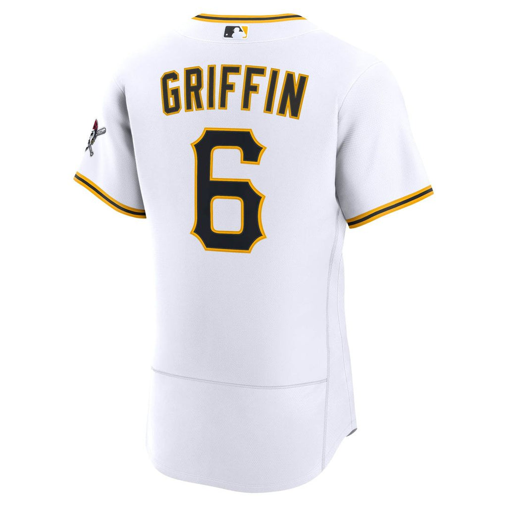 Pittsburgh Pirates Konnor Griffin Home Authentic Jersey (White)
