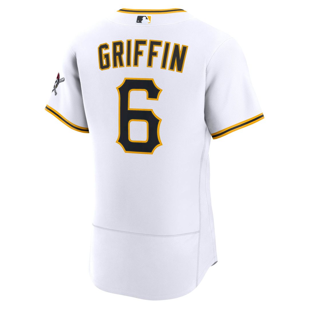 Pittsburgh Pirates Konnor Griffin Home Authentic Jersey (White)