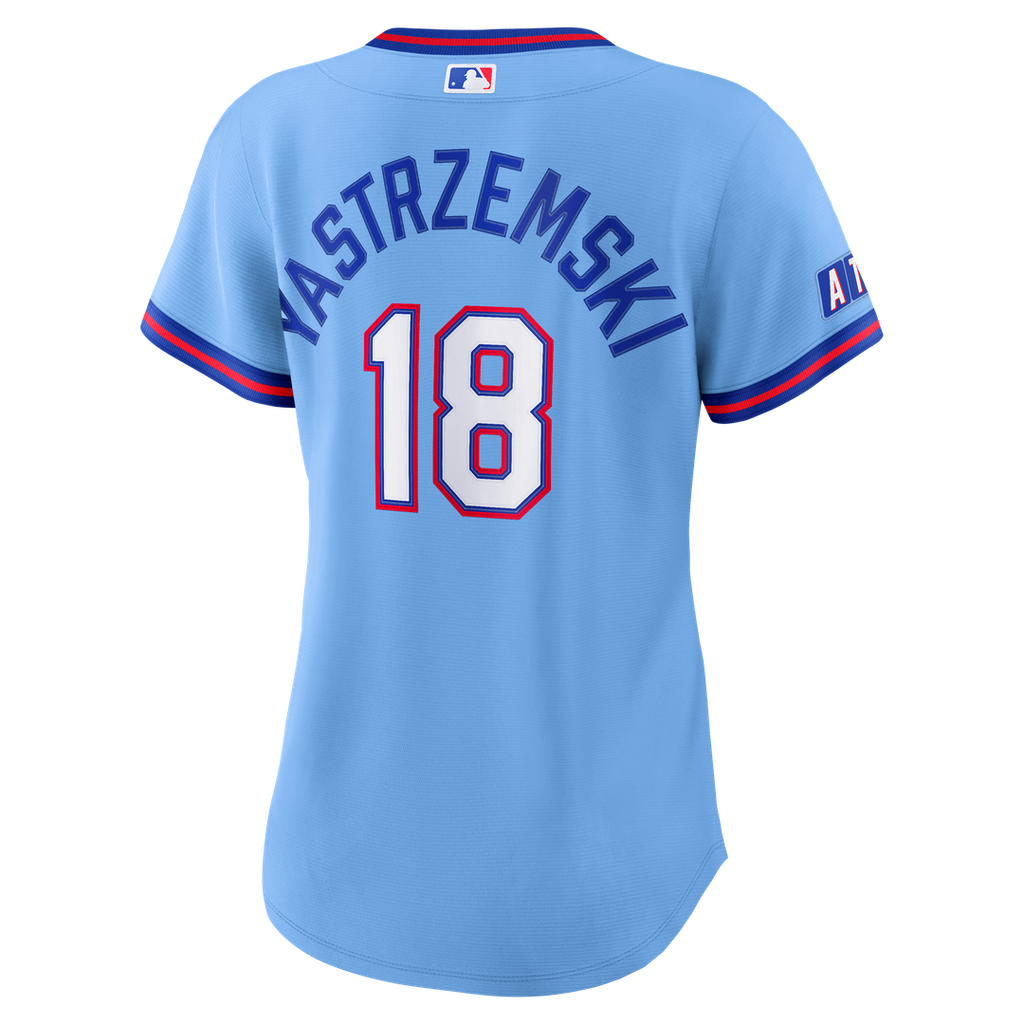 Atlanta Braves Mike Yastrzemski Women's 2026 City Connect Stadium Jersey (Powder Blue)