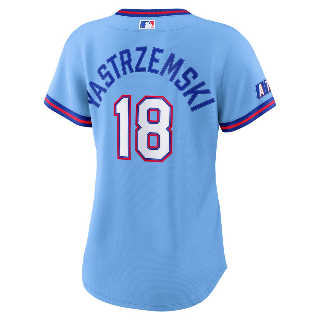 Atlanta Braves Mike Yastrzemski Women's 2026 City Connect Stadium Jersey (Powder Blue)