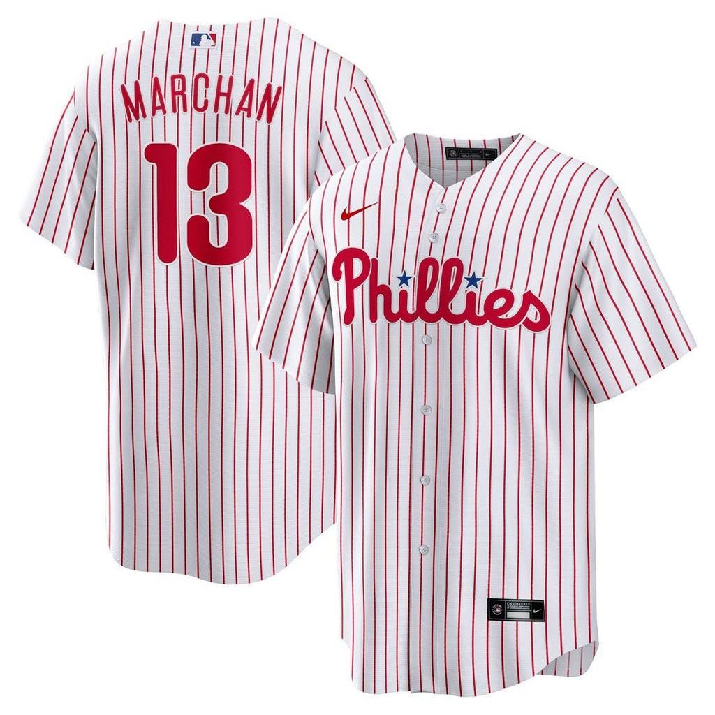 Philadelphia Phillies Rafael Marchán Home Replica Jersey (White)