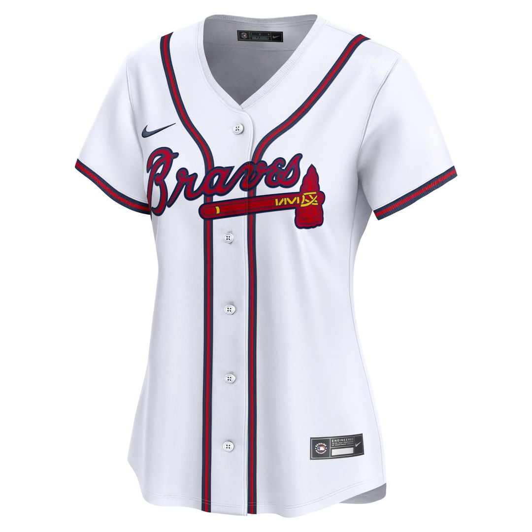 Atlanta Braves Spencer Strider Women's Home Limited Jersey (White)