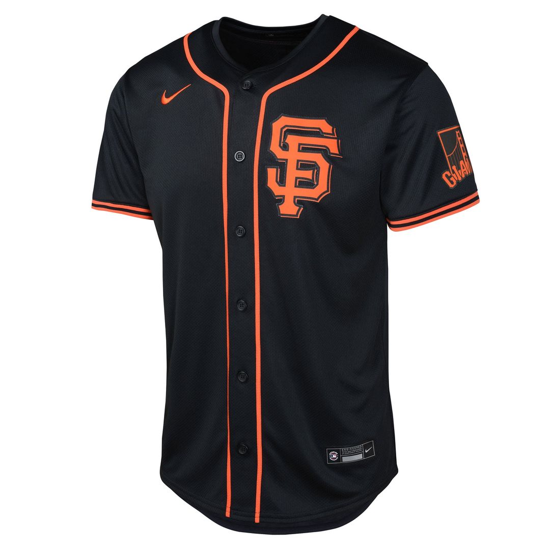 San Francisco Giants Rafael Devers Youth Limited Jersey (Black)