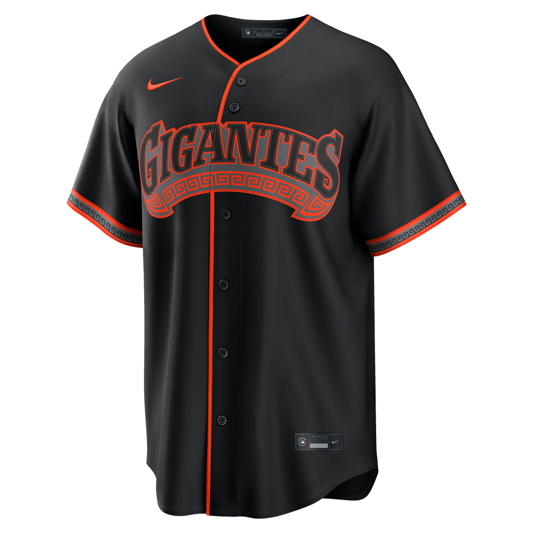 San Francisco Giants Rafael Devers Alternate Replica Jersey (Black)