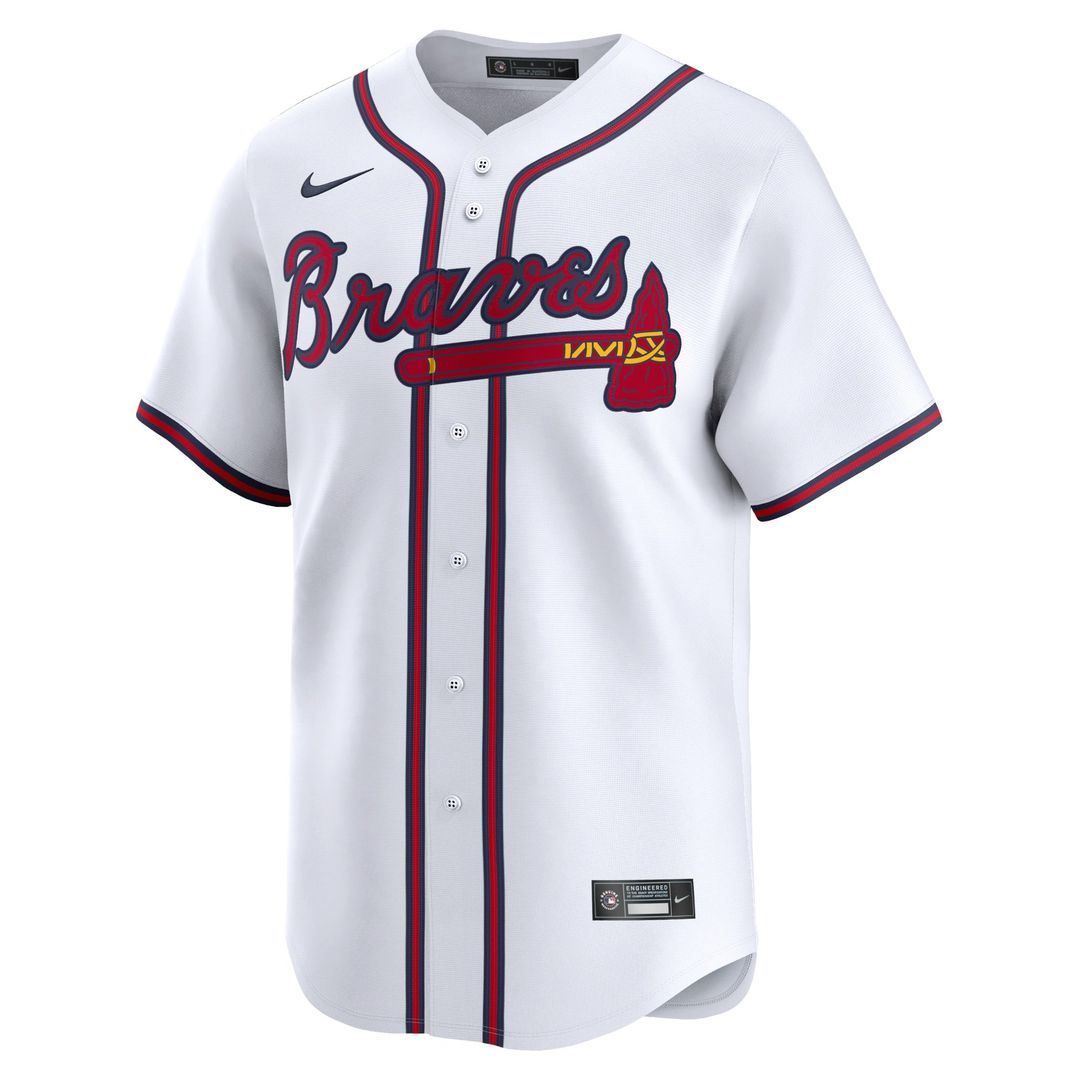 Atlanta Braves Ronald Acuña Jr. Home Limited Jersey (White)