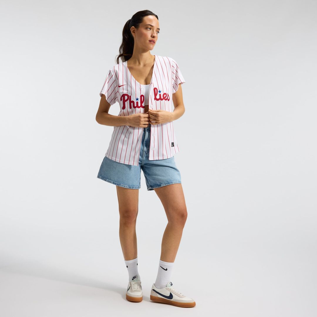Philadelphia Phillies Women's Home Replica Team Jersey (White)