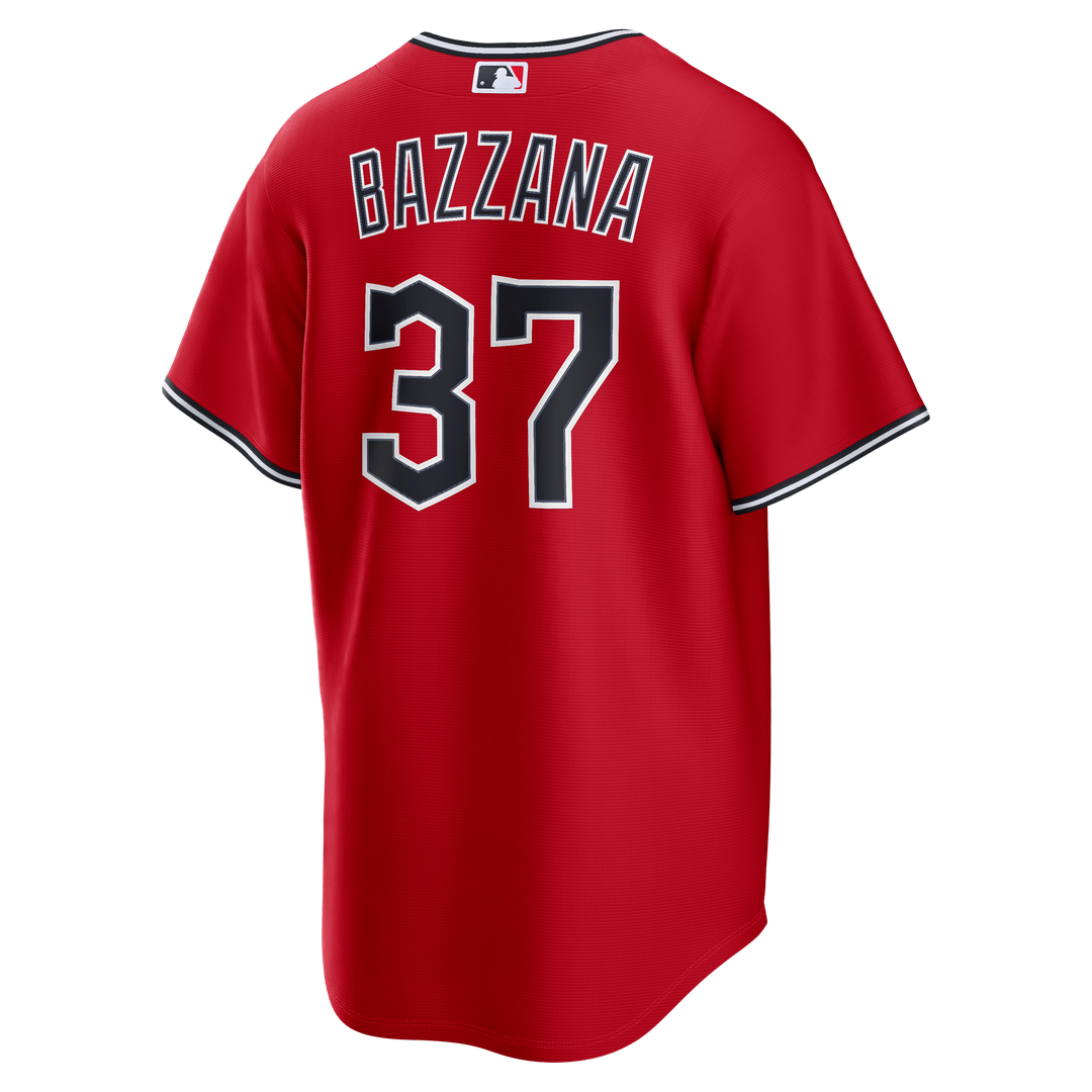 Cleveland Guardians Travis Bazzana Alternate Replica Jersey (Red)