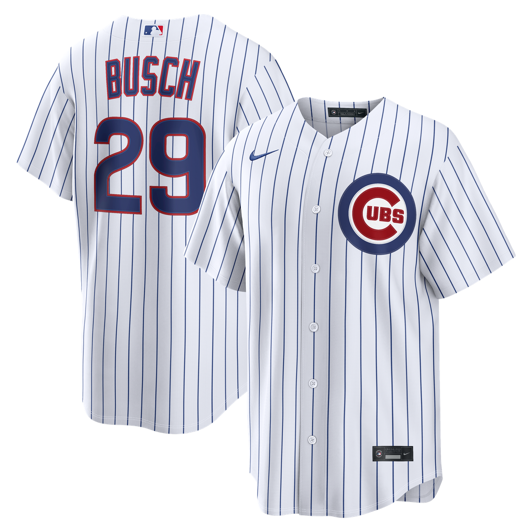 Chicago Cubs Michael Busch Home Replica Jersey (White)