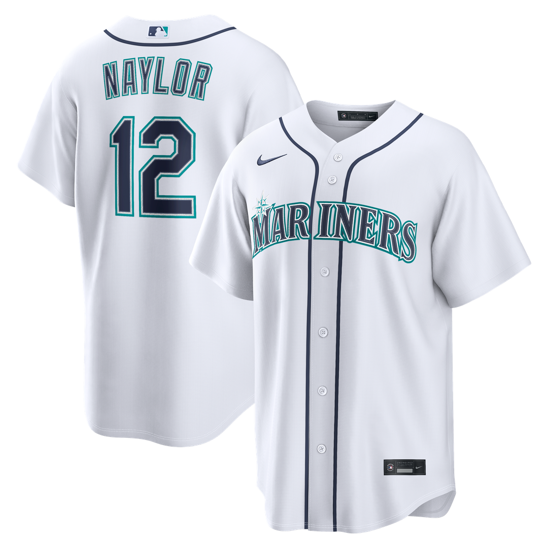 Seattle Mariners Josh Naylor Home Replica Jersey (White)