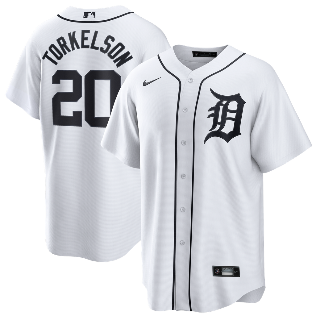 Detroit Tigers Spencer Torkelson Home Replica Jersey (White)