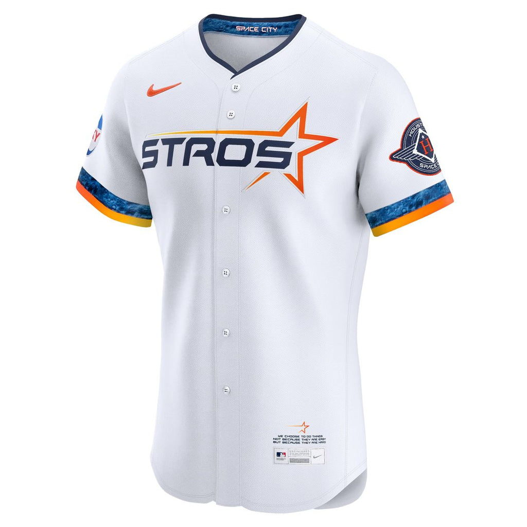 Houston Astros 2025 City Connect Elite Jersey (White)