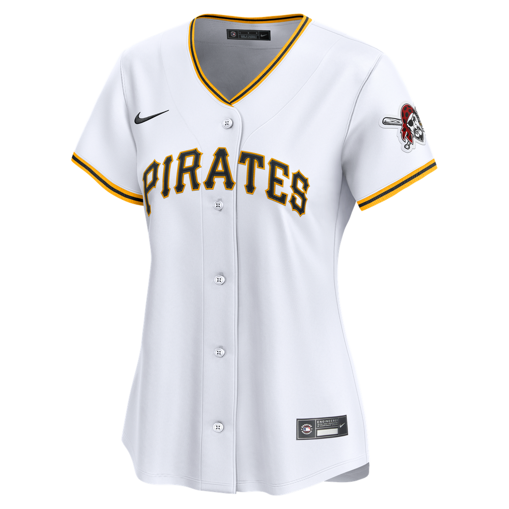 Pittsburgh Pirates Women's Home Limited Jersey (White)