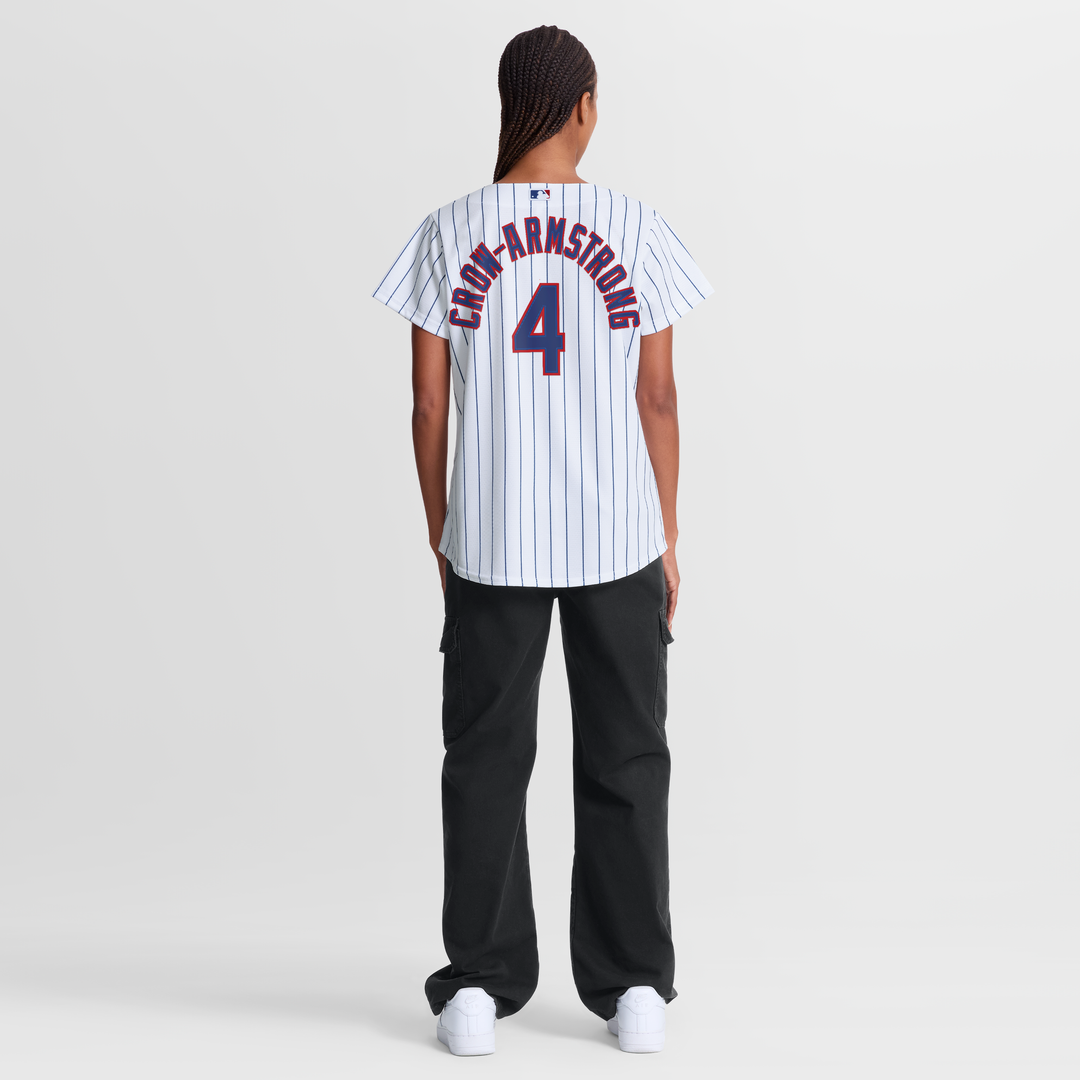 Chicago Cubs Pete Crow - Armstrong Women's Home Replica Jersey (White)