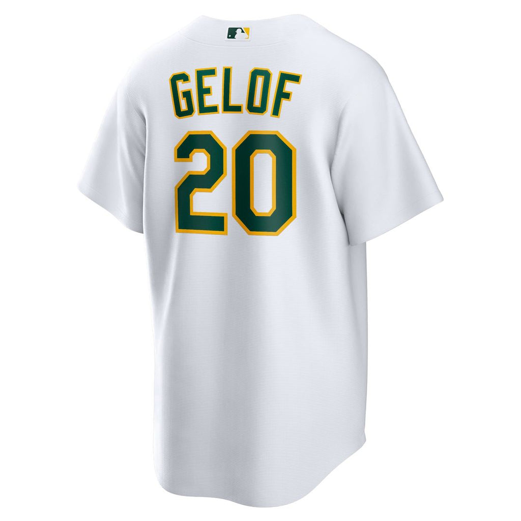 Athletics Zack Gelof Home Replica Jersey (White)