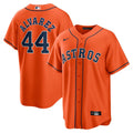 Houston Astros Yordan Álvarez Alternate Replica Jersey (Orange)