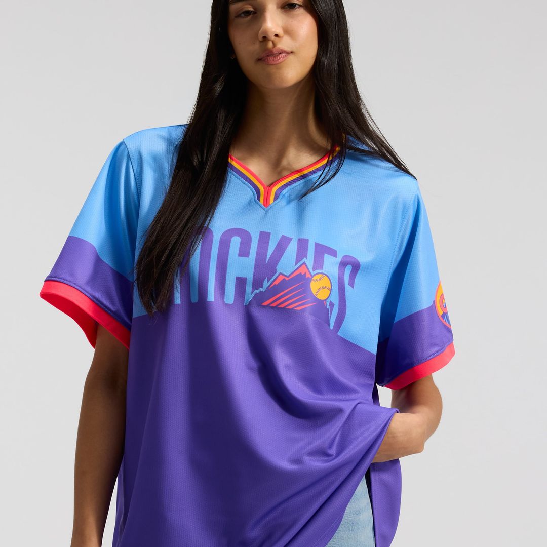Colorado Rockies Women's 2025 City Connect Limited Jersey (Purple/Light Blue)