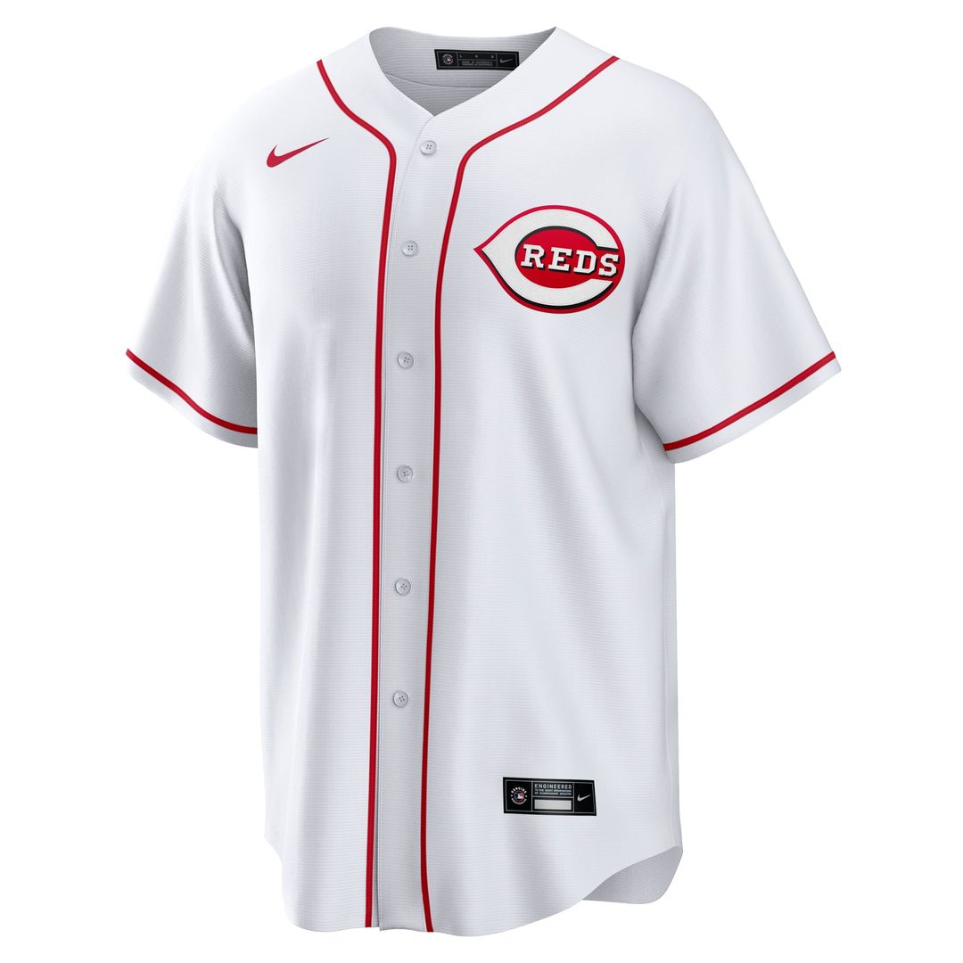 Cincinnati Reds Elly De La Cruz Home Replica Jersey (White)