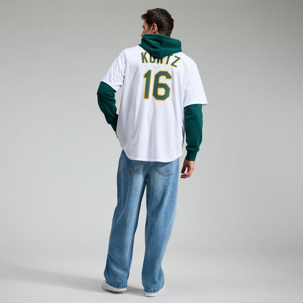 Athletics Nick Kurtz Home Replica Jersey (White)
