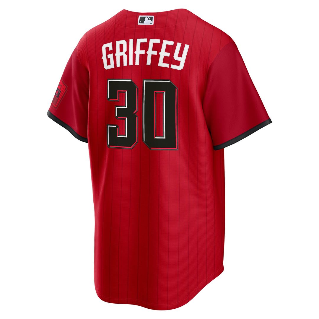 Cincinnati Reds Ken Griffey Jr. 2026 City Connect Stadium Jersey (Red)