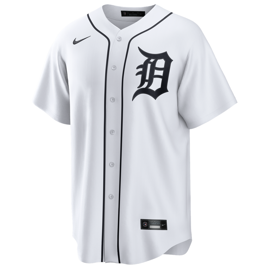 Detroit Tigers Kerry Carpenter Home Replica Jersey (White)