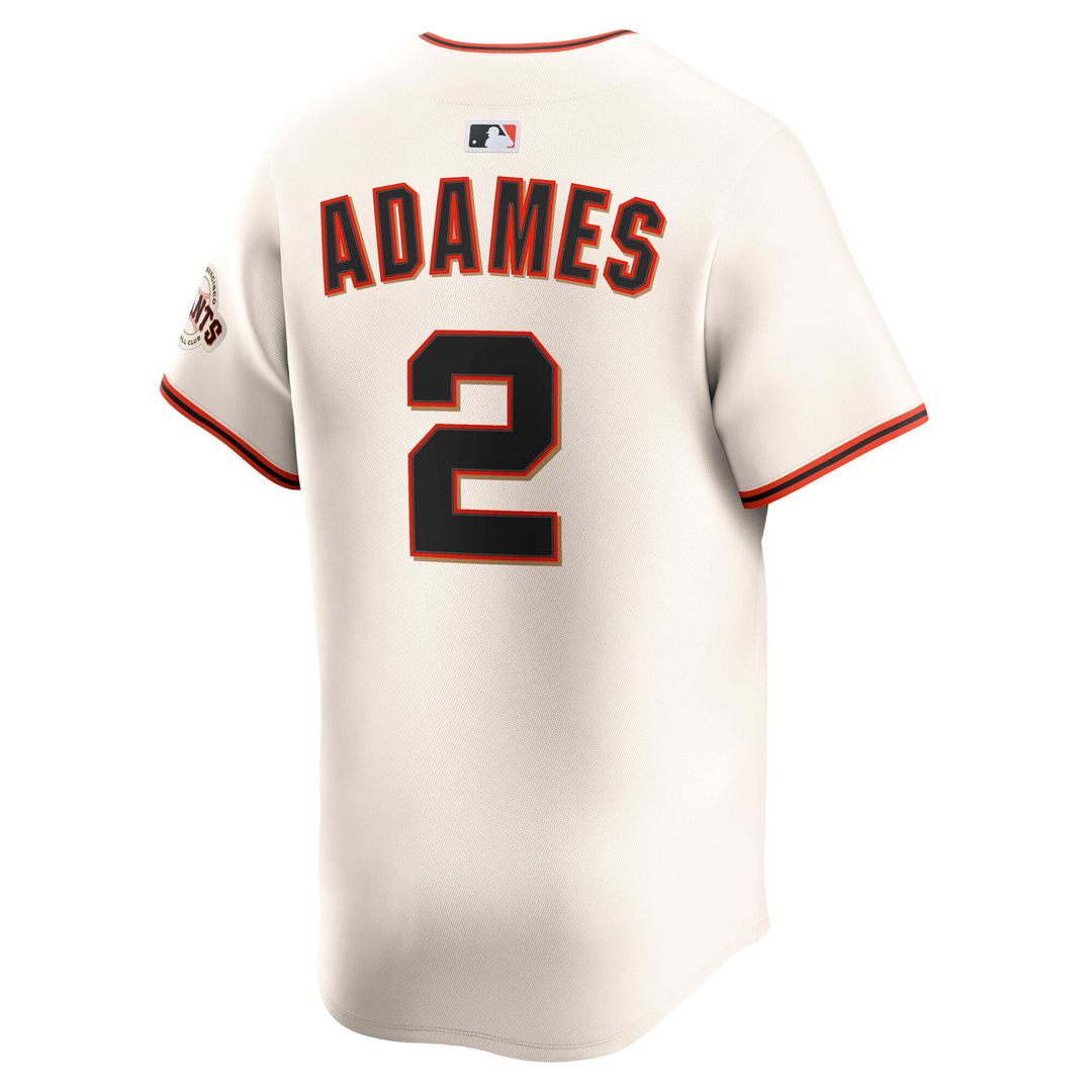 San Francisco Giants Willy Adames Home Limited Jersey (Cream)