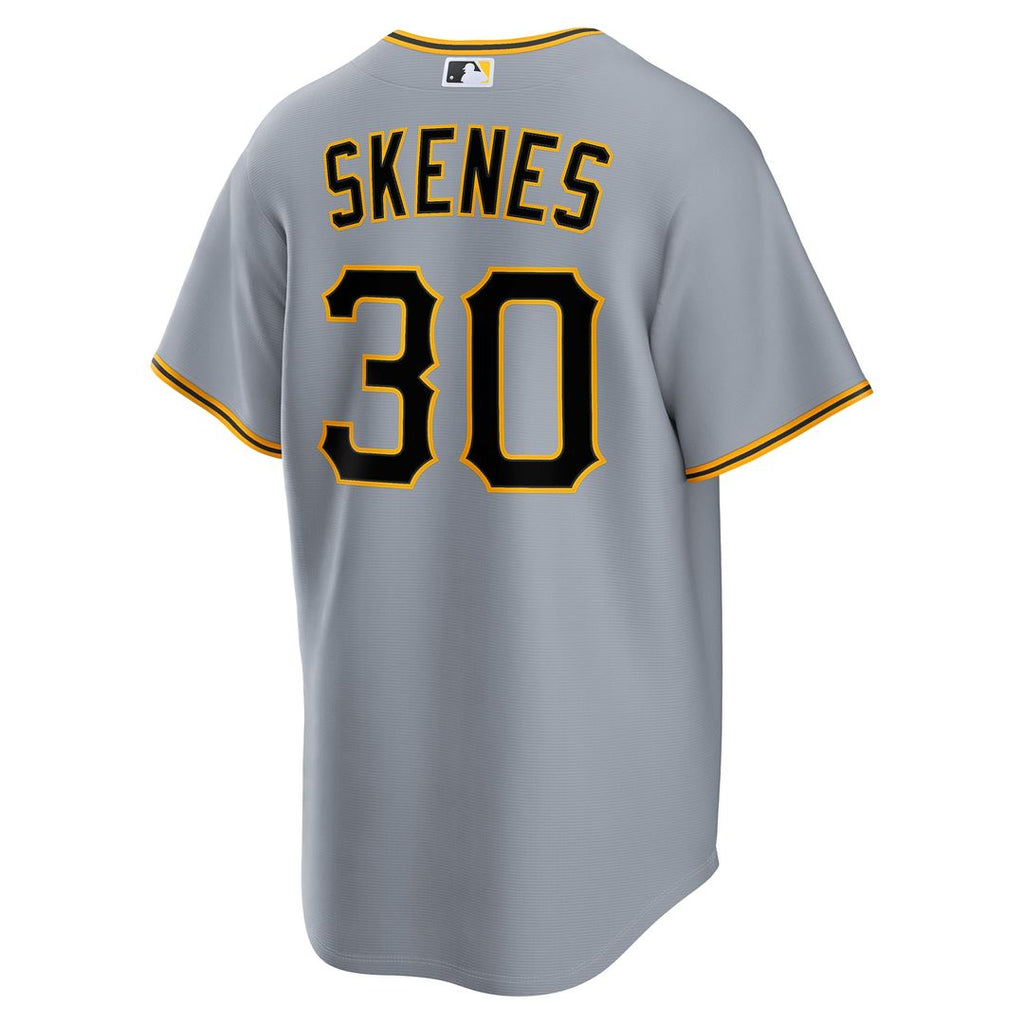 Pittsburgh Pirates Paul Skenes Road Replica Jersey (Gray)