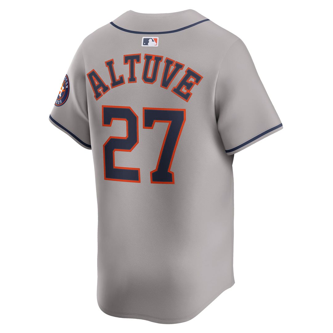 Houston Astros Jose Altuve Road Limited Jersey (Gray)