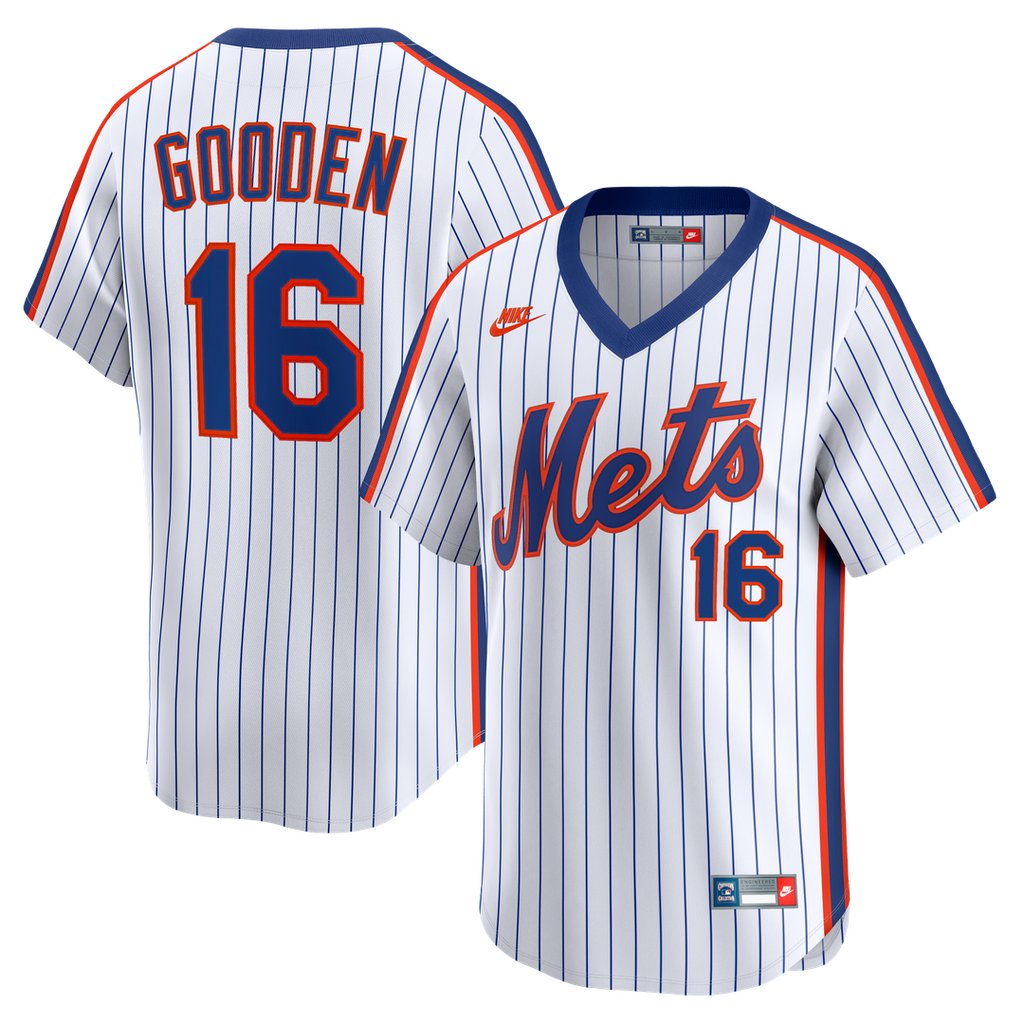 New York Mets Dwight Gooden Cooperstown Limited Jersey (White)