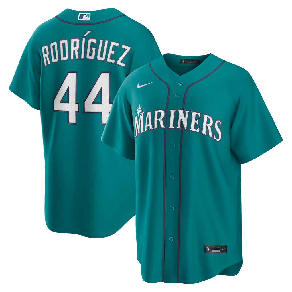 Seattle Mariners Julio Rodríguez Alternate Replica Jersey (Teal)