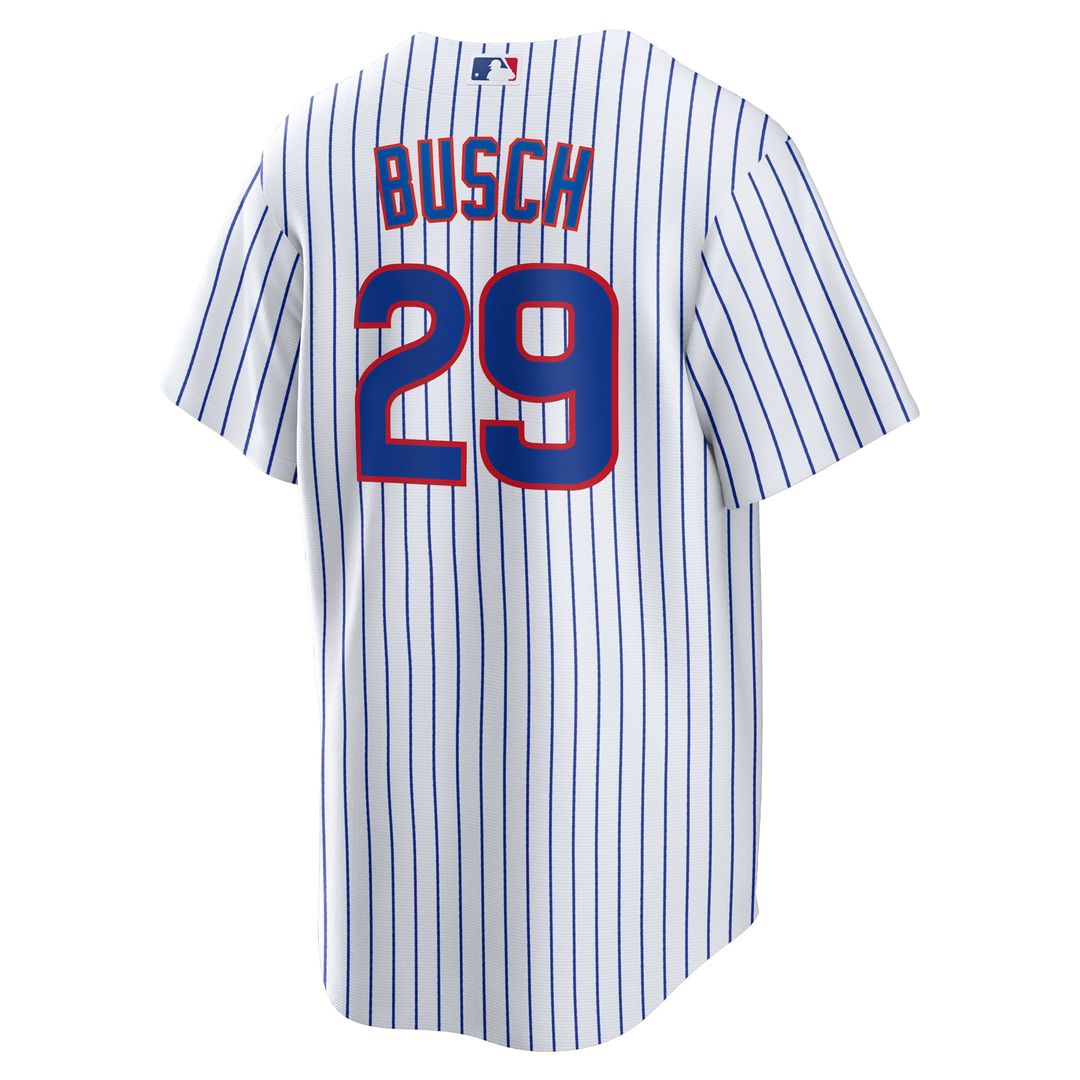 Chicago Cubs Michael Busch Home Replica Jersey (White)