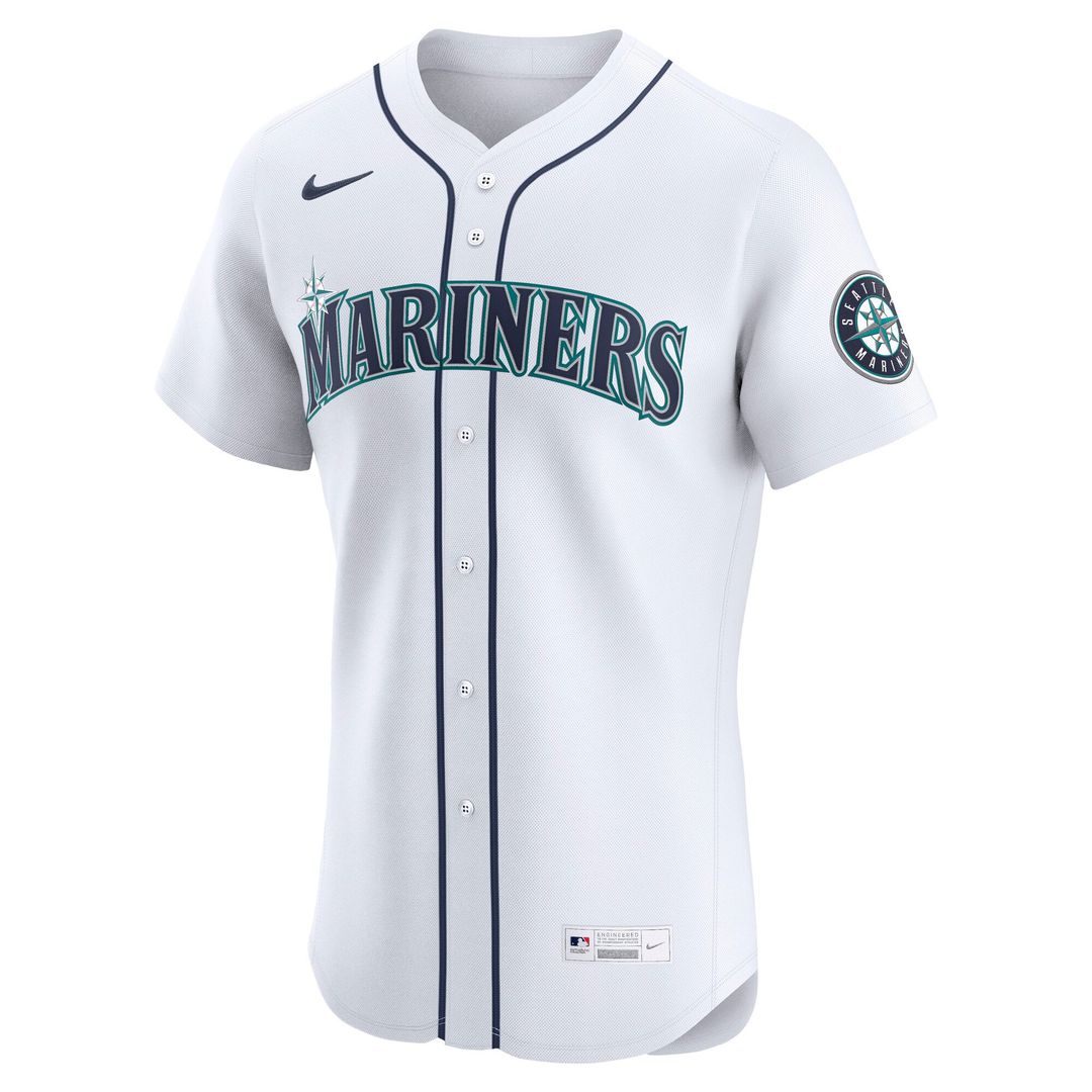 Seattle Mariners Home Elite Jersey (White)