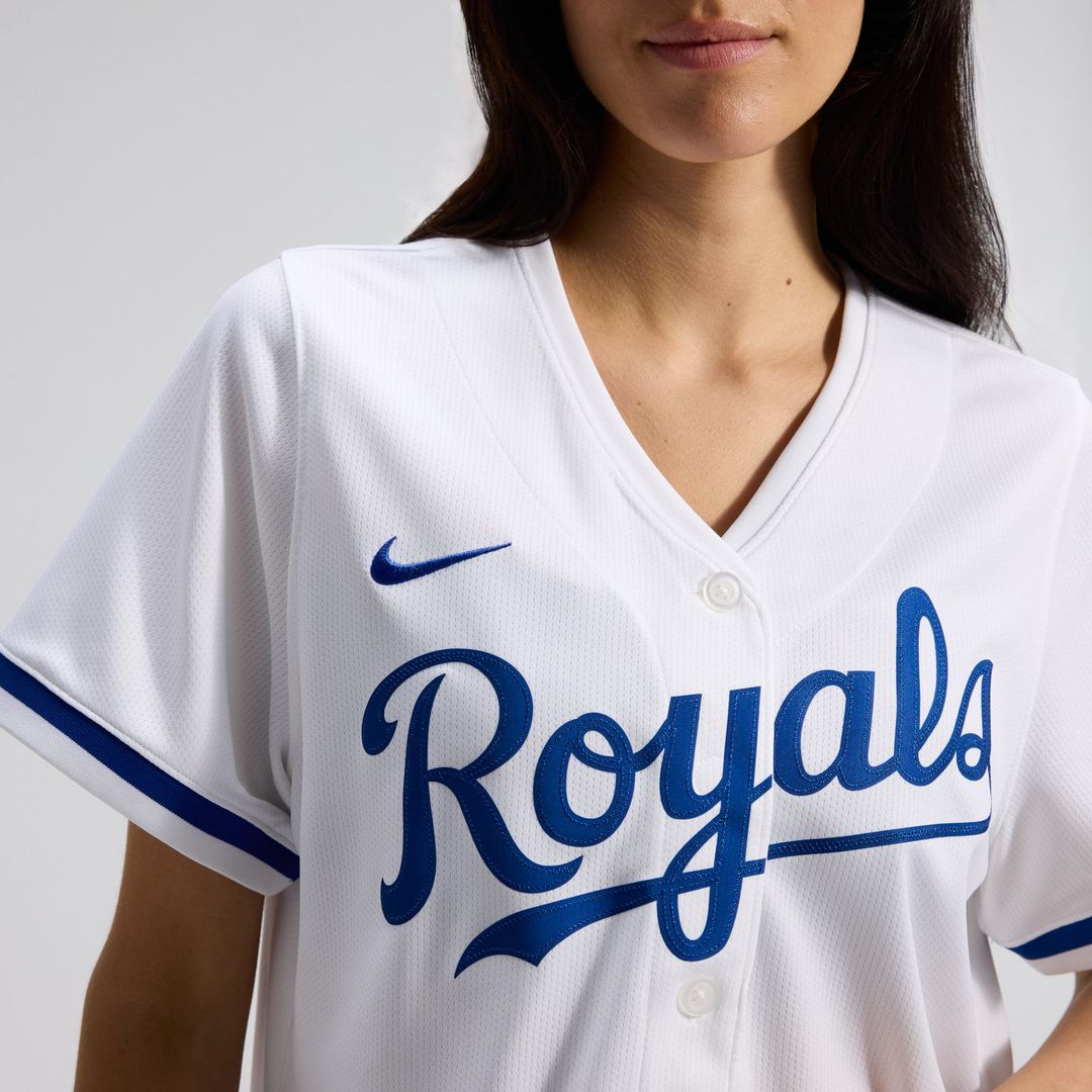 Kansas City Royals Women's Home Limited Jersey (White)