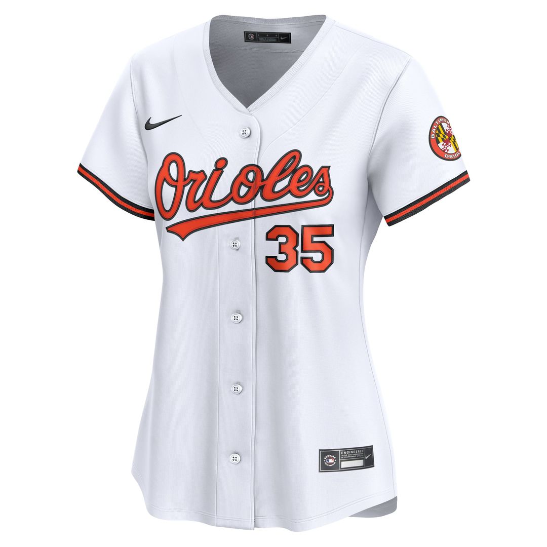 Baltimore Orioles Adley Rutschman Women's Home Limited Jersey (White)