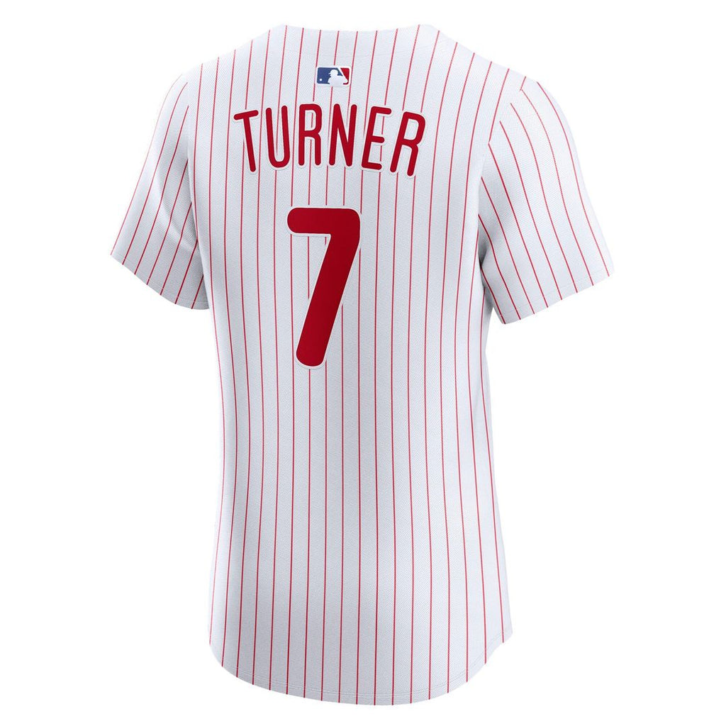 Philadelphia Phillies Trea Turner Home Elite Jersey (White)