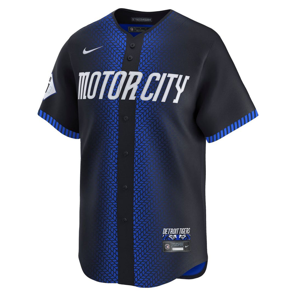 Detroit Tigers Tarik Skubal City Connect Limited Jersey (Navy)
