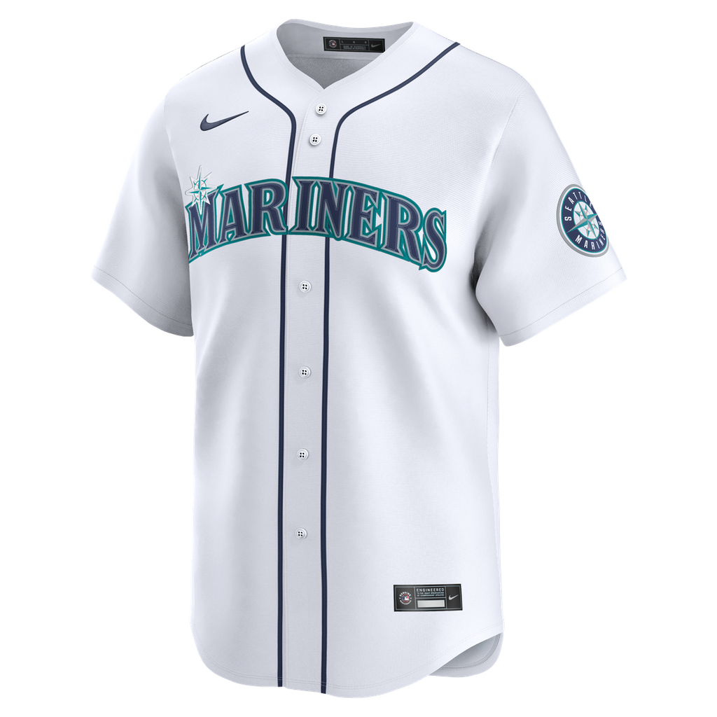 Seattle Mariners Josh Naylor Home Limited Jersey (White)