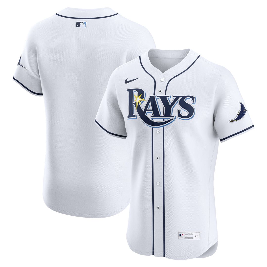 Tampa Bay Rays Home Elite Jersey (White)