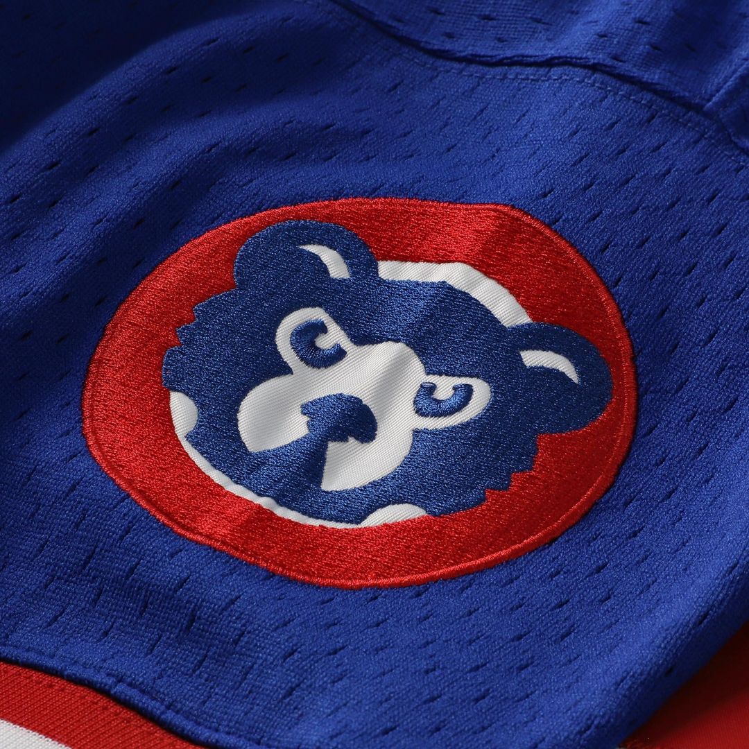 Chicago Cubs Ryne Sandberg Cooperstown 1996 Mesh Batting Practice Button-Up Jersey (Royal)