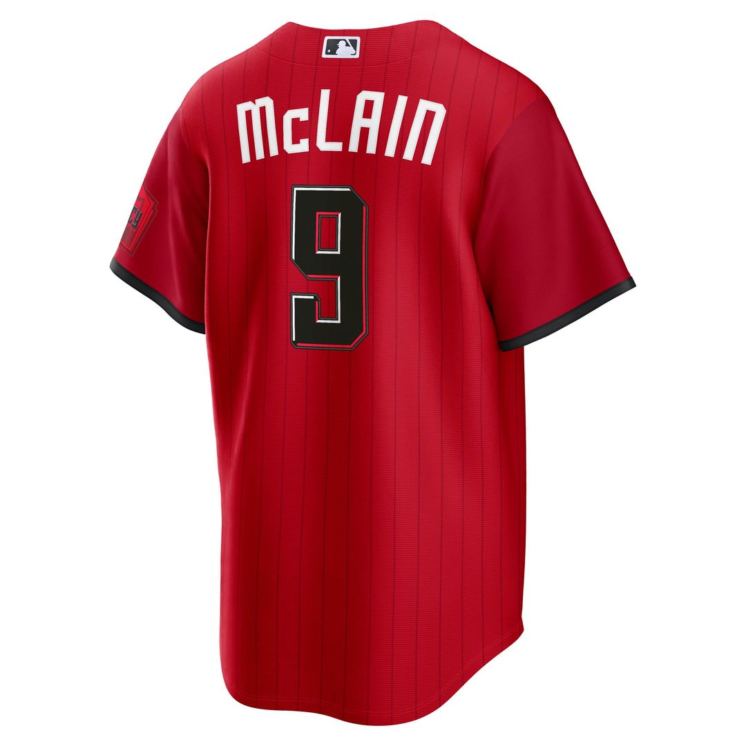 Cincinnati Reds Matt McLain 2026 City Connect Stadium Jersey (Red)