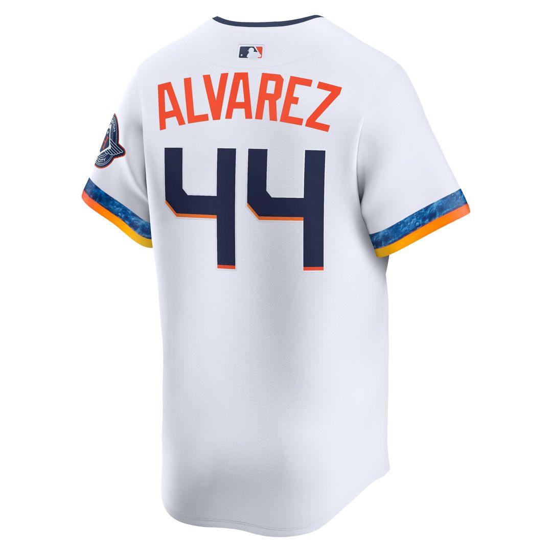Houston Astros Yordan Alvarez 2025 City Connect Limited Jersey (White)