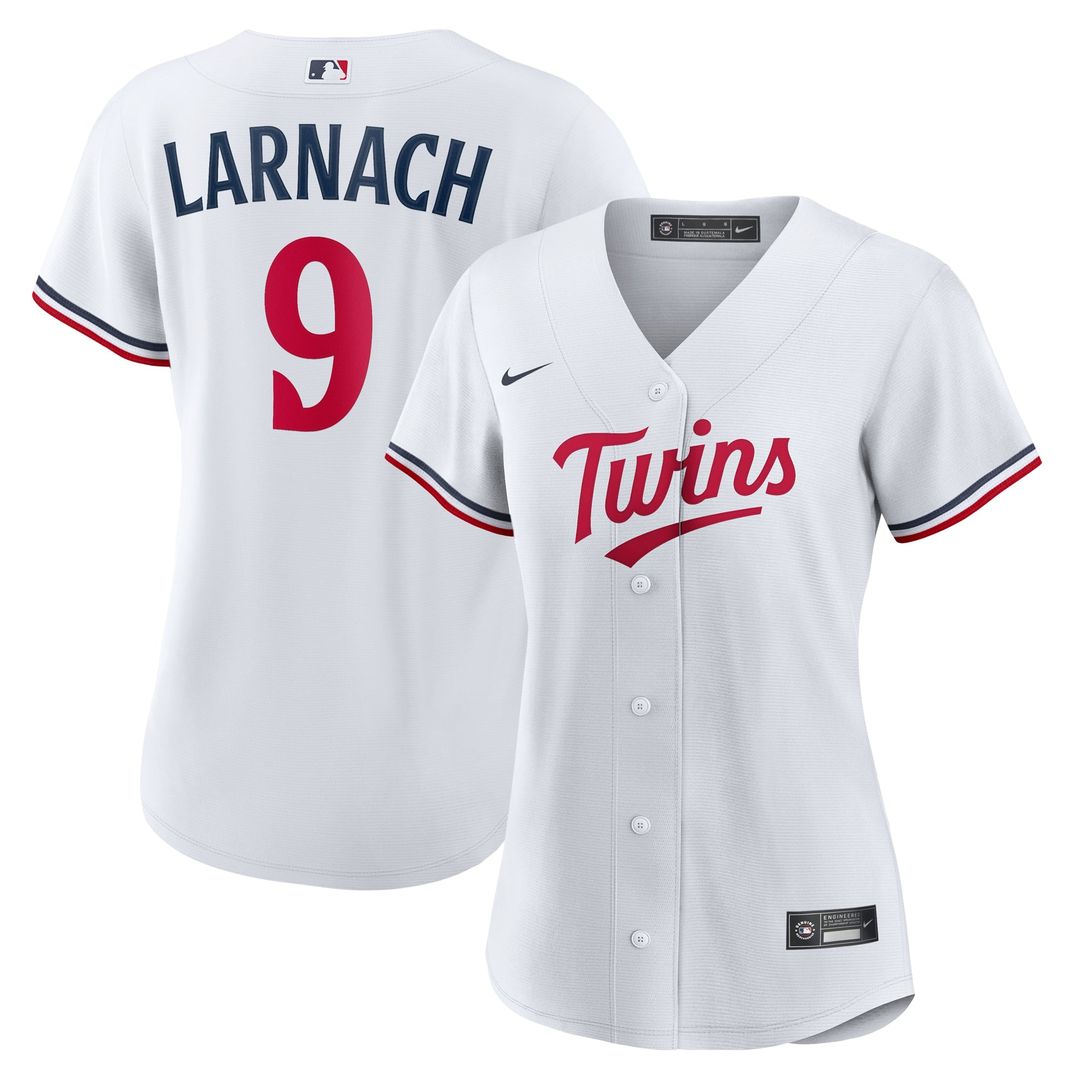 Minnesota Twins Trevor Larnach Women's Home Replica Jersey (White)
