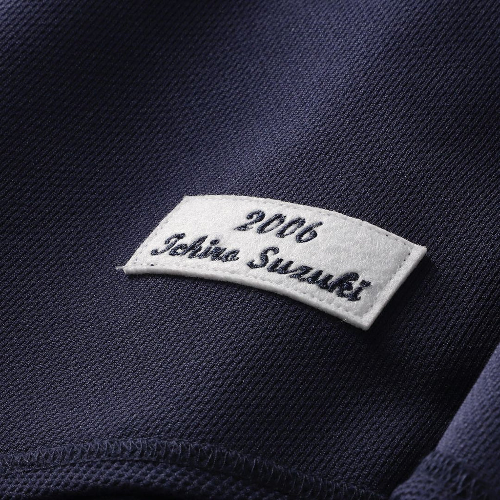 Seattle Mariners Ichiro Suzuki 2006 Cooperstown Mesh Batting Practice Button-Up Jersey (Navy)