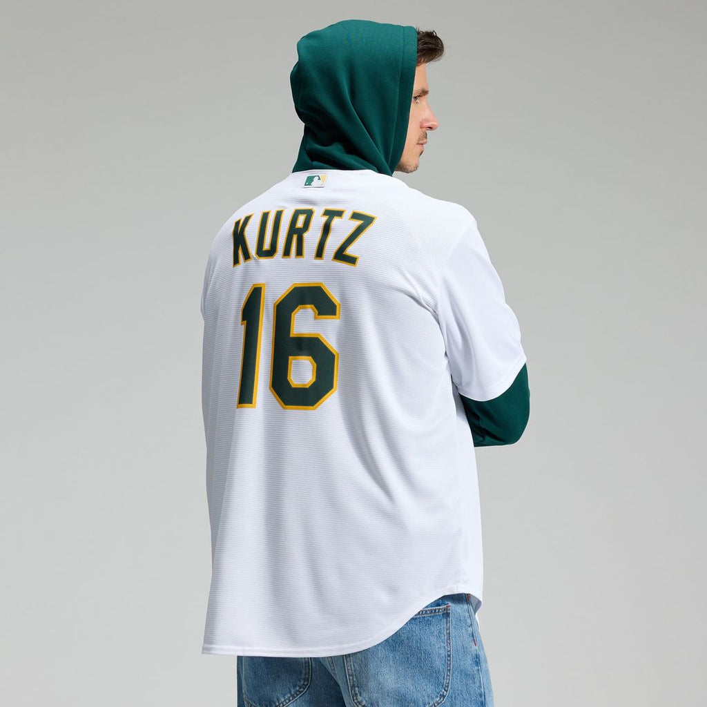Athletics Nick Kurtz Home Replica Jersey (White)