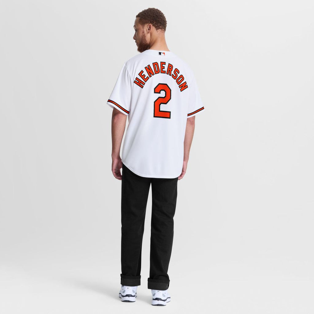 Baltimore Orioles Gunnar Henderson Home Replica Jersey (White)