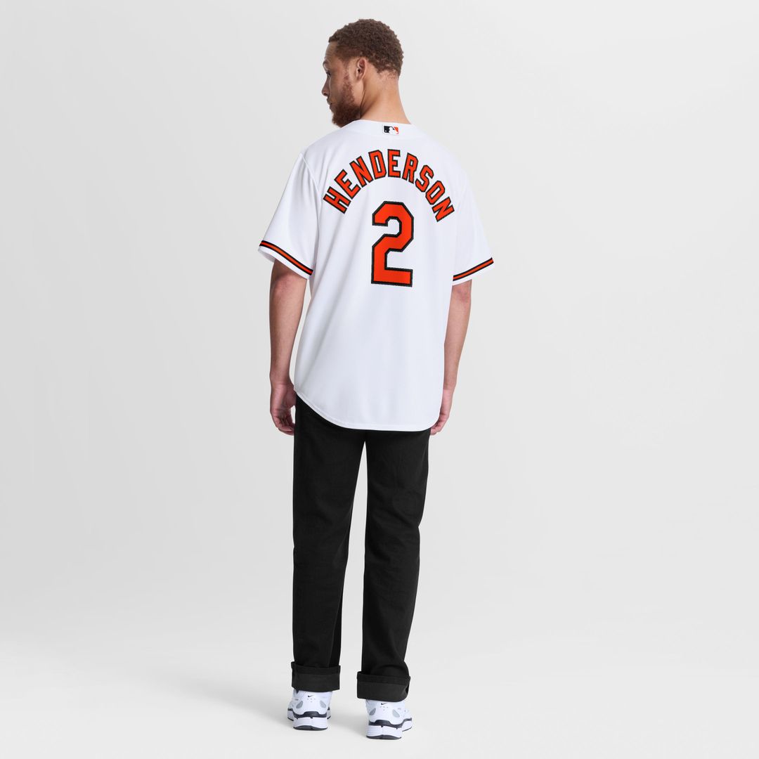 Baltimore Orioles Gunnar Henderson Home Replica Jersey (White)
