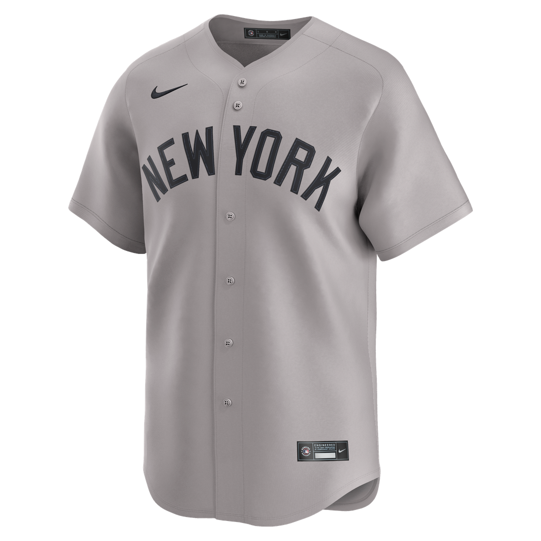 New York Yankees Anthony Volpe Road Limited Jersey (Gray)