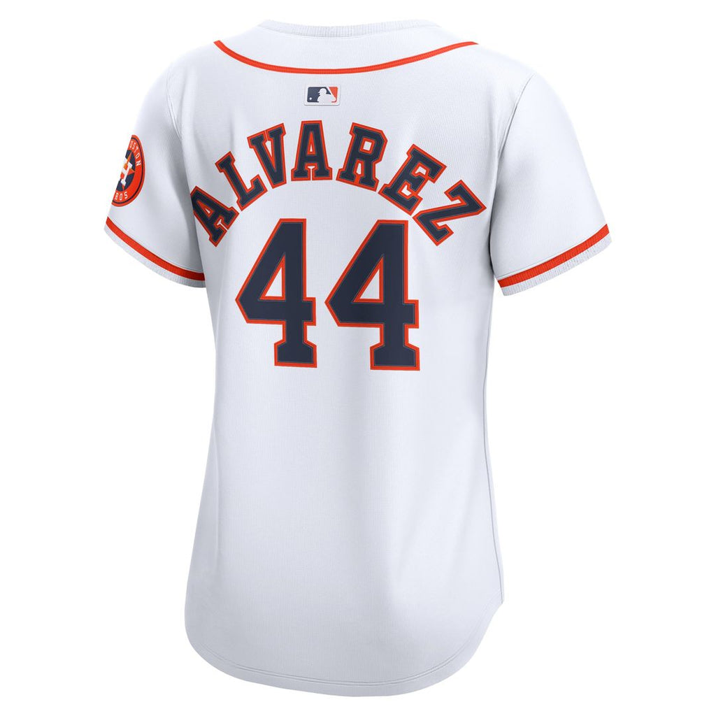 Houston Astros Yordan Alvarez Women's Home Limited Jersey (White)