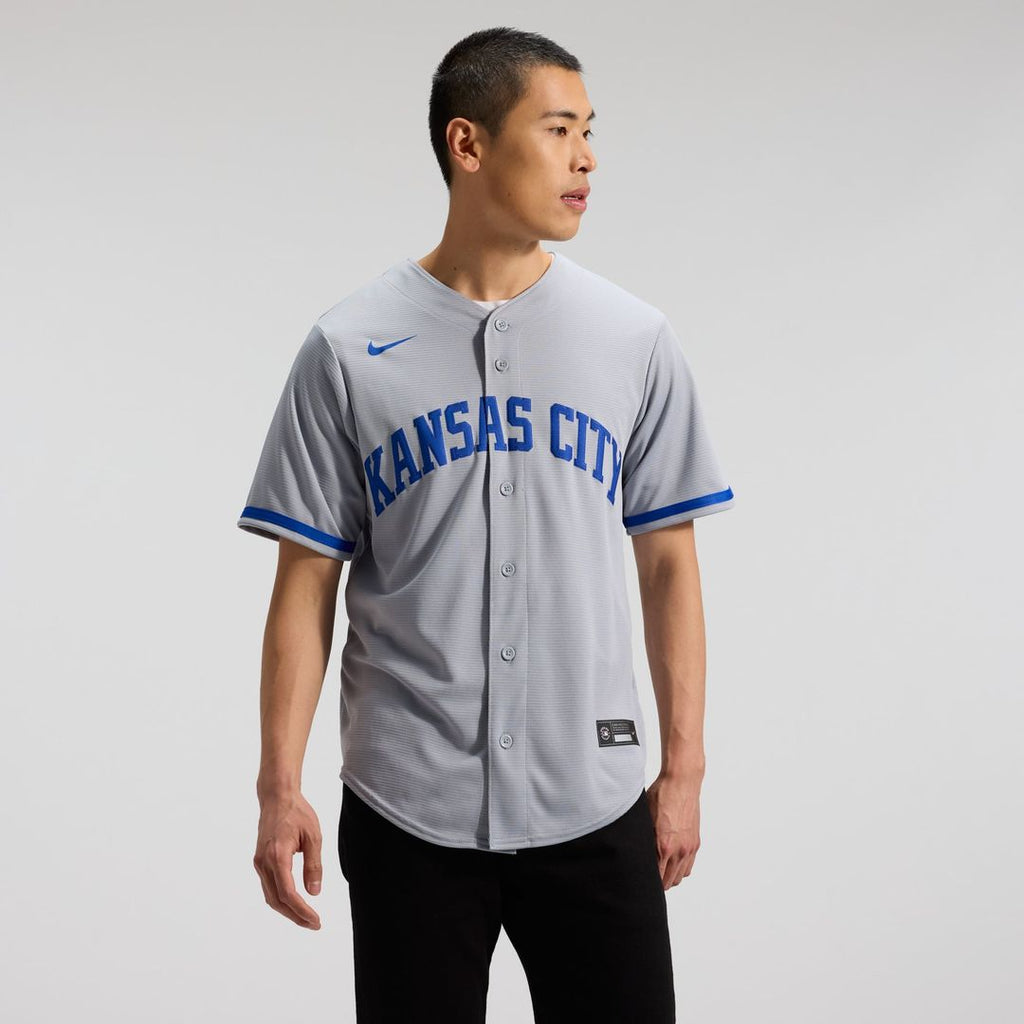 Kansas City Royals Bobby Witt Jr. Road Replica Jersey (Gray)