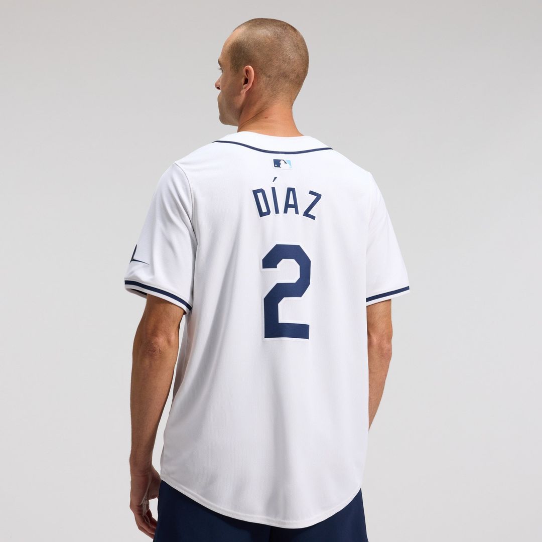 Tampa Bay Rays Yandy Diaz Home Limited Jersey (White)