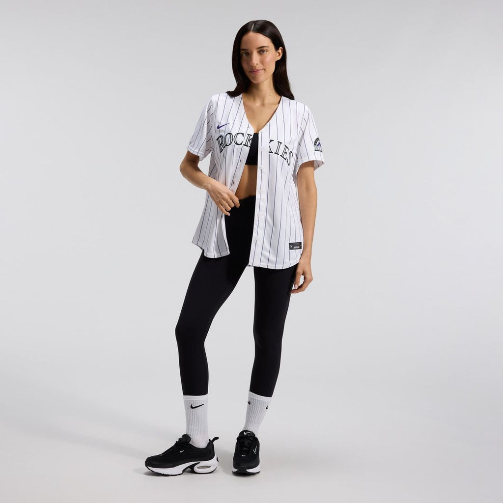 Colorado Rockies Women's Home Limited Jersey (White)